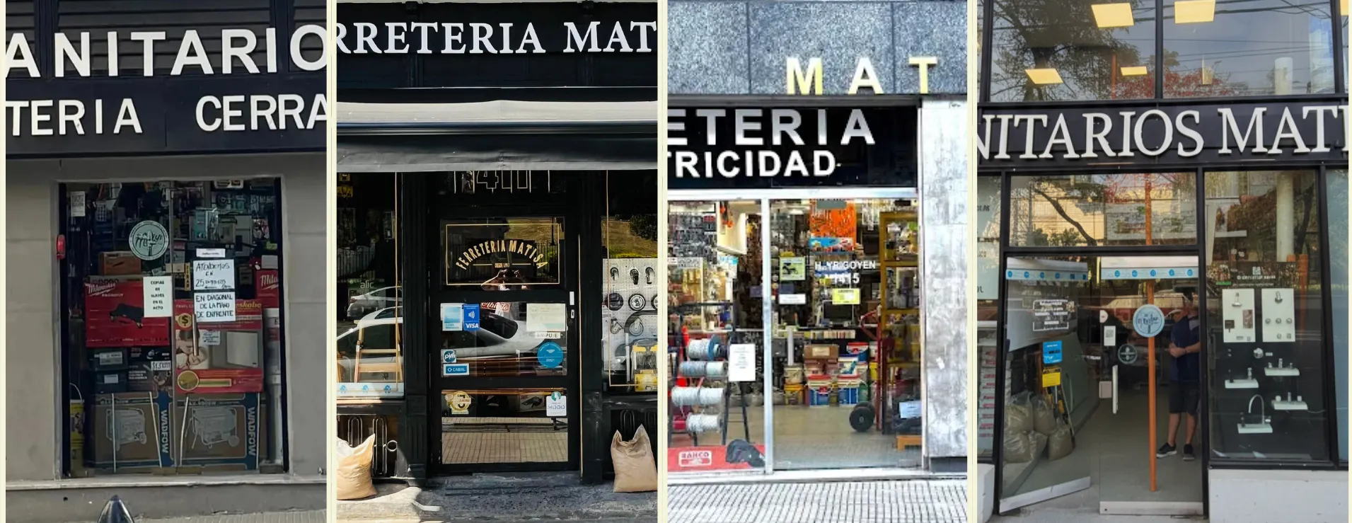 Locales actuales